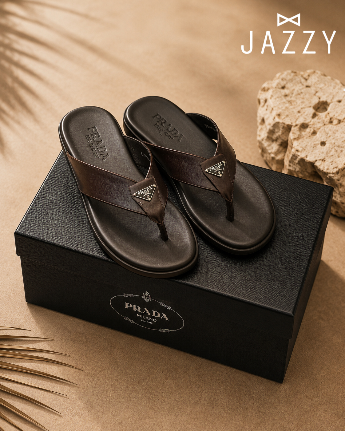 Premium Comfort Genuine Leather Slippers