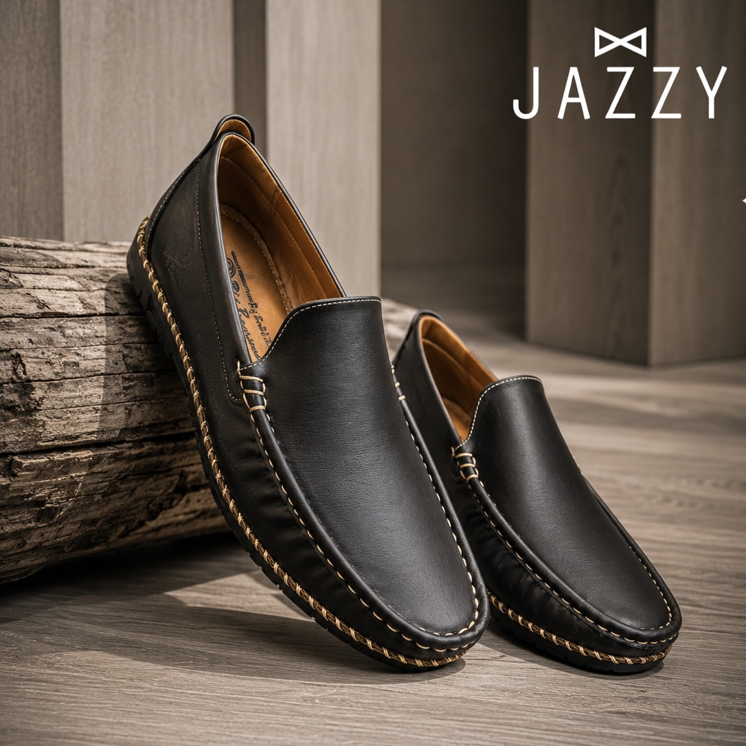 GENUINE LEATHER LOAFERS