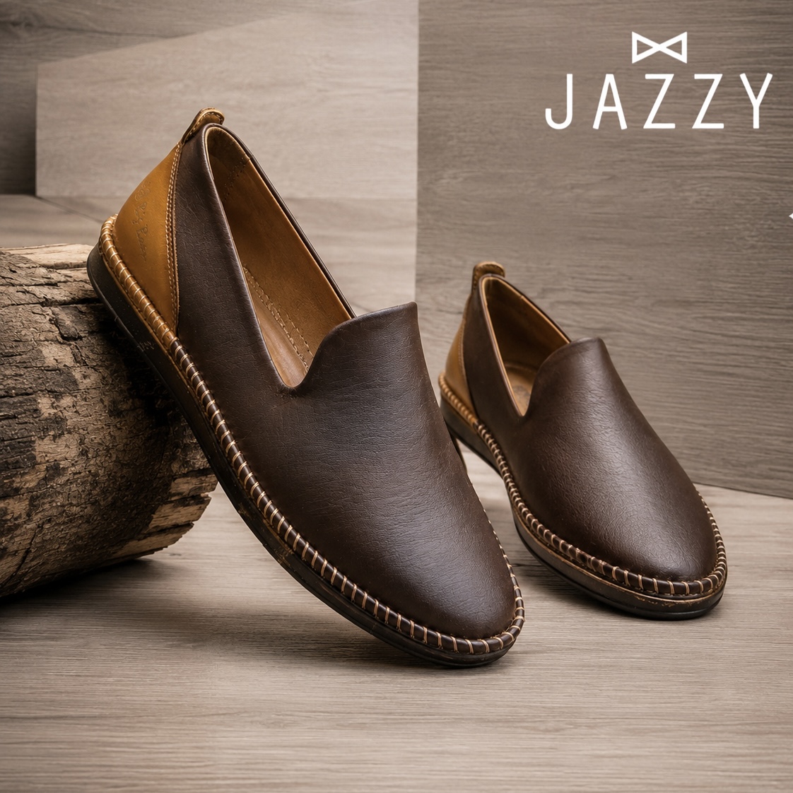 GENUINE LEATHER LOAFERS