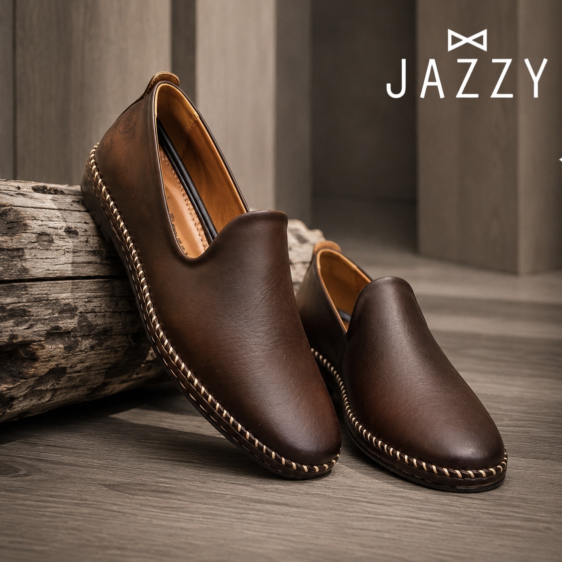 GENUINE LEATHER LOAFERS