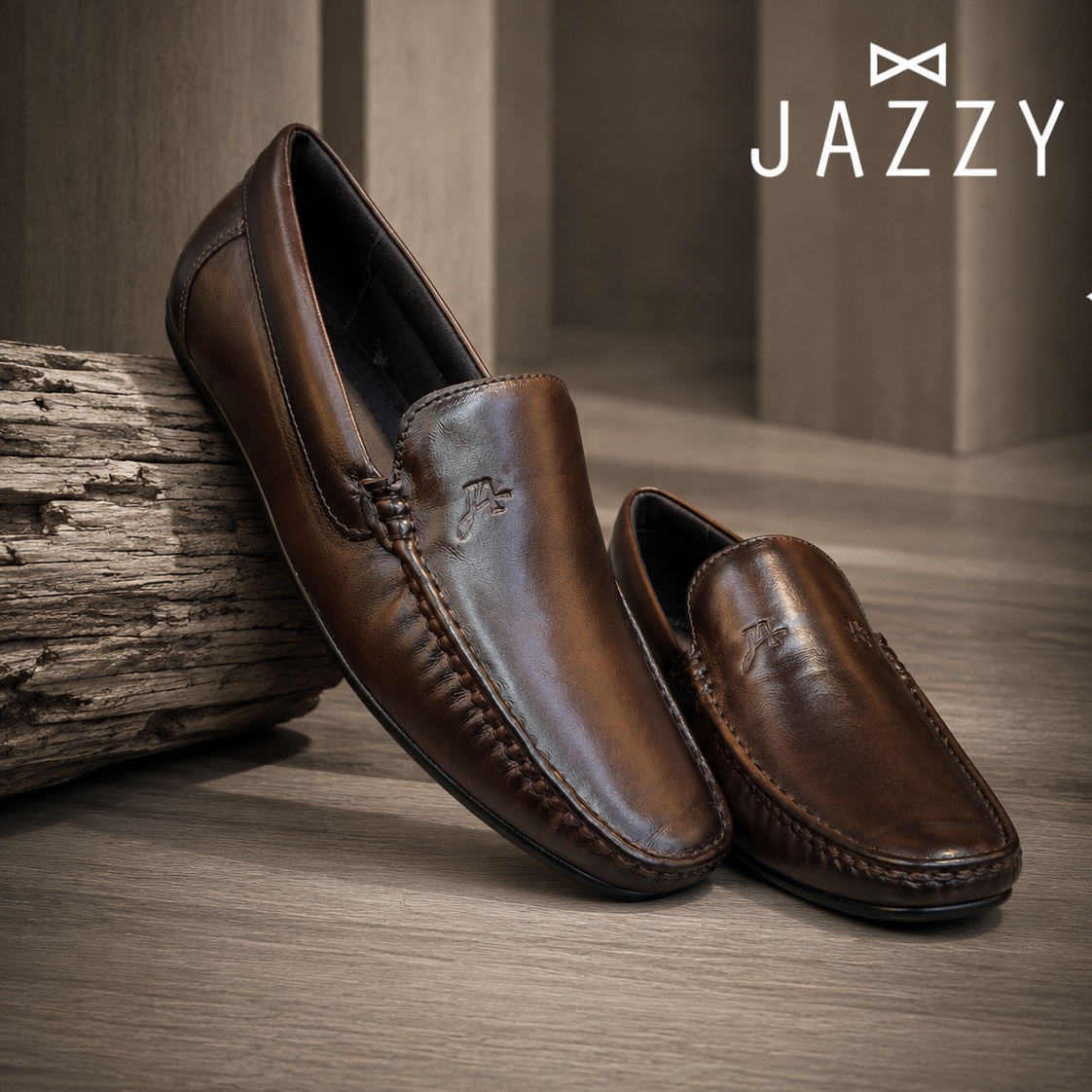 GENUINE LEATHER LOAFERS