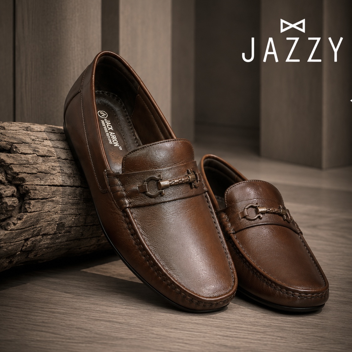 GENUINE LEATHER LOAFERS