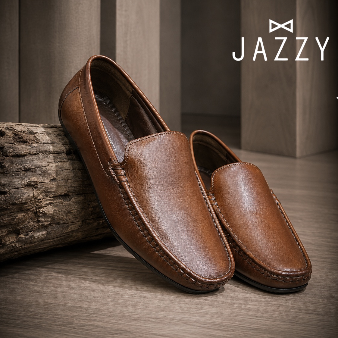 GENUINE LEATHER LOAFERS