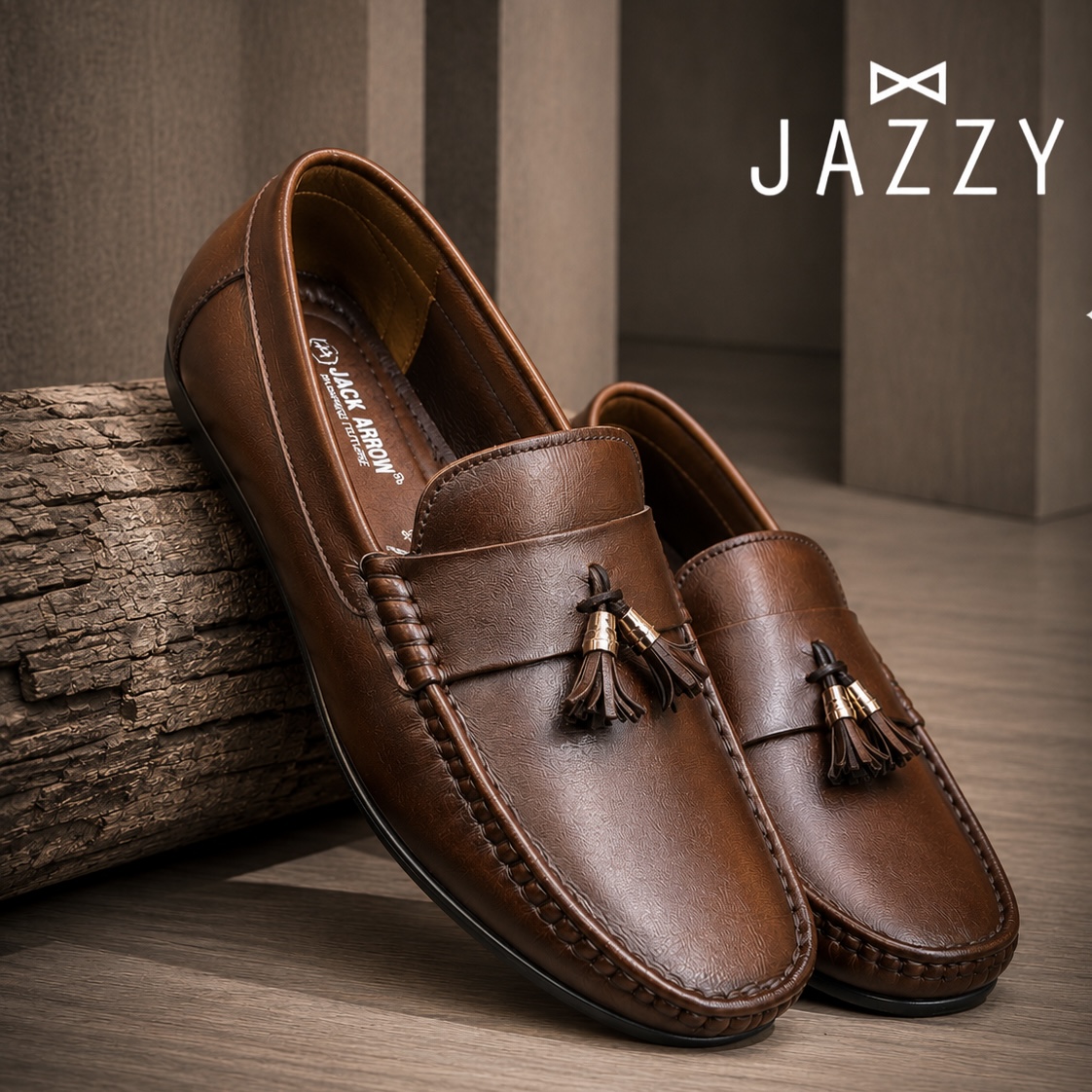 GENUINE LEATHER LOAFERS