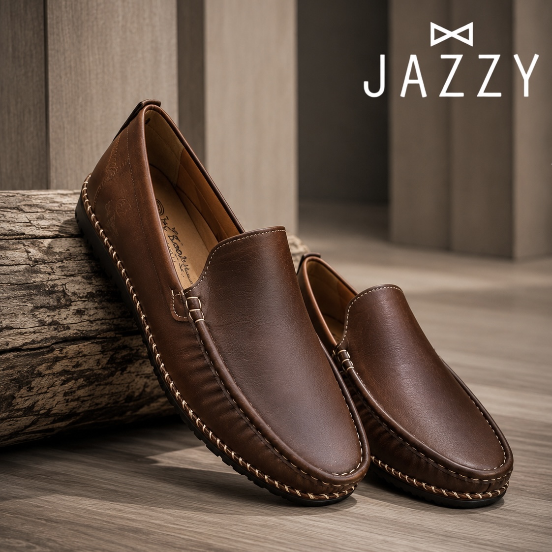 GENUINE LEATHER LOAFERS