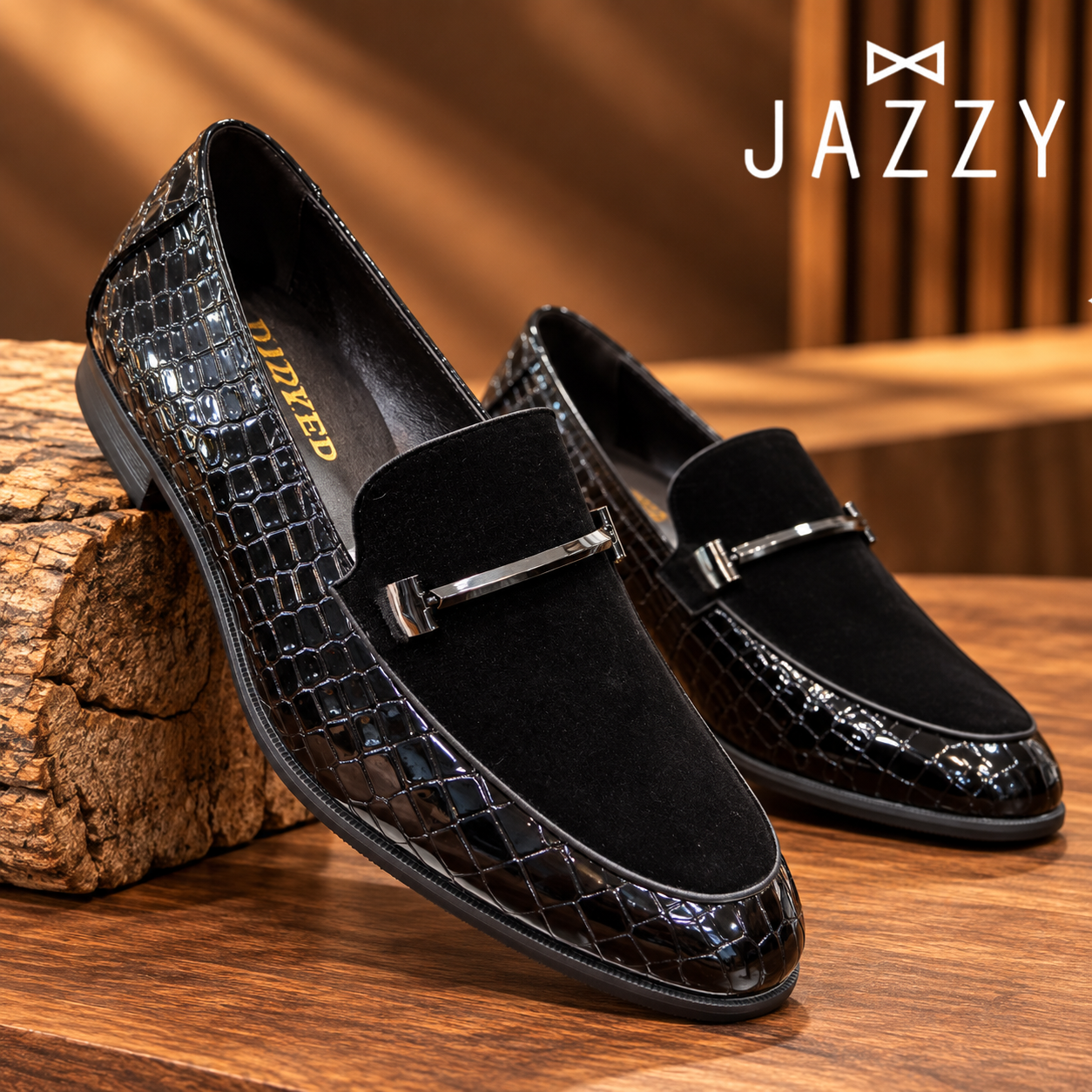 Men’s Comfy Glossy Loafers