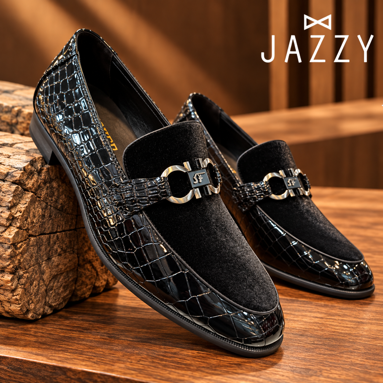 Men’s Comfy Glossy Loafers